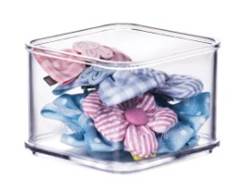 ORGANIZADOR ENCAIXA ACRILICO H1 7,3X7,3X5,45CM TRANSPARENTE
