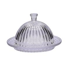 QUEIJEIRA VIDRO EMPIRE C/ TAMPA 20CM ED507950