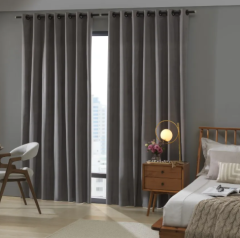 CORTINA JANELA BLACKOUT CROMO 3,00X1,70M DUNA