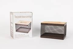 PORTA LENCOS ARAMADO C/TAMPA BAMBU ED508764