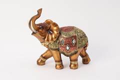 ELEFANTE DECORATIVO RESINA 26CM ED508130