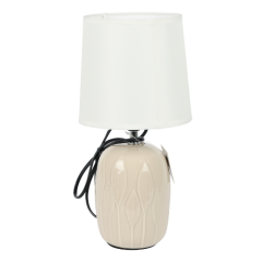 ABAJUR MESA BASE CERAMICA 32CM 220V ED508133