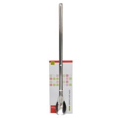 COLHER P/COQUETEL INOX 30CM