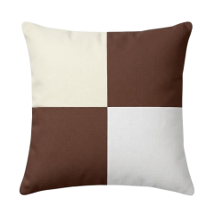 CAPA ALMOFADA TECIDO COM EMENDA ZIPER INVISIVEL 43CM SORTIDO ED508149