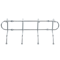 SUPORTE PAREDE INOX 8 GANCHOS ED508753
