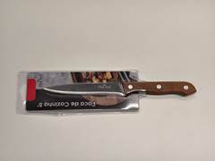 FACA COZINHA INOX 5 DUCHEF COM CABO MADEIRA 23CM ED508698