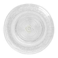 PRATO PARA SOBREMESA DE VIDRO AURA 20CM ED508816