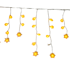CORDAO FLOCO COM FIO BRANCO 96 LEDS 3M BRANCO ED509174