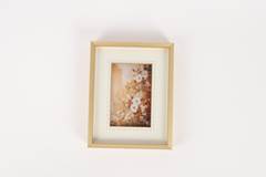 PORTA RETRATO MOLDURA PROFUNDA BRANCO 10X15CM ED508927