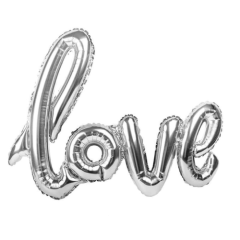 BALAO METALIZADO LOVE 108X64CM CORES ED508966