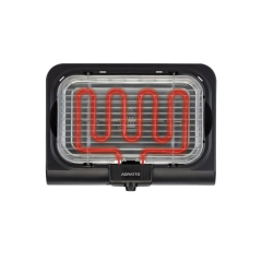 CHURRASQUEIRA ELETRICA AGRATTO COM BANDEJA COLETORA DE RESIDUOS PRETA