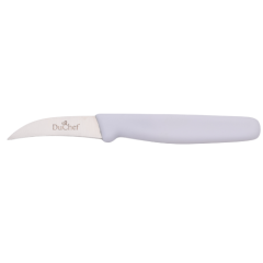 FACA CORTE INOX COM CABO PLASTICO DUCHEF 17CM CORES ED509009