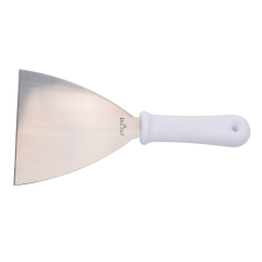 ESPATULA RETA COZINHA CHAPAS LANCHE INOX DUCHEF 24CM CORES ED509020