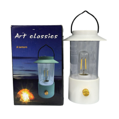 LANTERNA LAMPIAO LED PLASTICO USB CORES ED509415