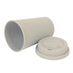 COPO CAFE PLASTICO C/ TAMPA 400ML CORES ED509587
