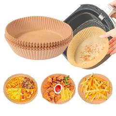 FORMA DESCARTAVEIS PAPEL AIRFRYER REDONDO 50UN 20CM ED509831