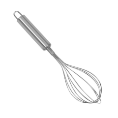 BATEDOR DE OVOS MANUAL INOX 30CM ED509843