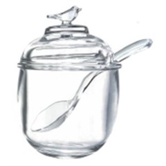 ACUCAREIRO CRISTAL BIRD C/COLHER 150ML