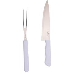 KIT CHURRASCO DUCHEF CABO PLASTICO 2PCS ED509012
