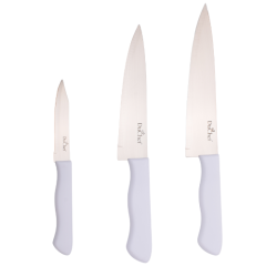 JOGO FACAS INOX DUCHEF 3PCS ED509013
