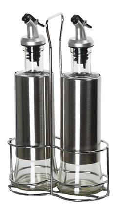 KIT GALHETEIRO INOX COM SUPORTE 2PCS ED508843