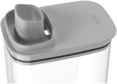 DISPENSER SABAO AMACIANTE FLOW PLASTICA QUADRADO C/ TAMPA MEDIDORA 2,3L BEGE