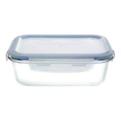 POTE VIDRO HERMETICO RETANGULAR 1L TRANSPARENTE ED510108