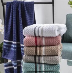 TOALHA ROSTO JACQ TRENTO 50CMX70CM TAU