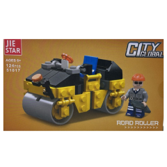 BLOCO MONTAR ROLO COMPACTADOR 124PCS ED509936