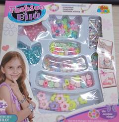 KIT MICANGAS ESTOJO INFANTIL FASHION BIJU 23CM SORTIDO ED509889