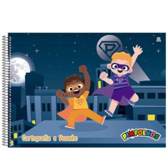 CADERNO CARTOGRAFIA MAS CD ESP 60FL PIMP