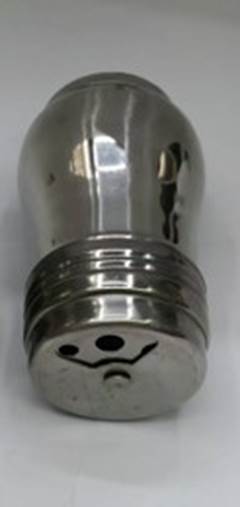 SALEIRO PIMENTEIRO INOX REGULAGEM 8CM ED510228