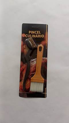 KIT PINCEL CULINARIO E ESCOVA PLASTICO 2PC ED510234
