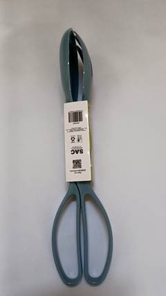PEGADOR SALADA TESOURA PLASTICO CORES ED510237