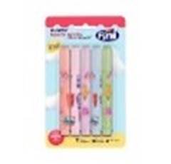 KIT MARCA TEXTO C/AROMA FINI 5UN CORES