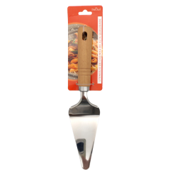 ESPATULA BOLO INOX DUCHEF COM CABO MADEIRA ED510542