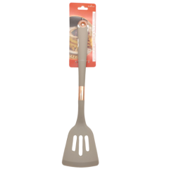 ESPATULA VAZADA SILICONE DUCHEF CABO PLASTICO CAQUI ED510581