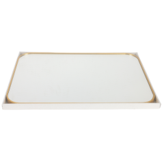 ESPELHO RETANGULAR PAREDE PLASTICO 59CM CORES ED510287