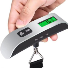 BALANCA DIGITAL PORTATIL PARA BAGAGEM 50KG ED510398