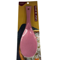 COLHER ARROZ PLASTICA 25CM CORES ED510411