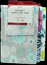 KIT APARADOR LOUCA PANO MICROFIBRA 2PCS