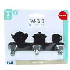 GANCHO COZINHA MULTIUSO FERRO 2KG