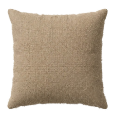 CAPA ALMOFADA FELPUDO 44X40CM BEGE