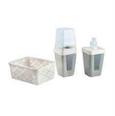 KIT BANHO PLASTICO MAD VITREA 3PCS CZ