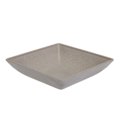 PETISQUEIRA PLASTICO MADEIRA QUAD 24CM CINZA