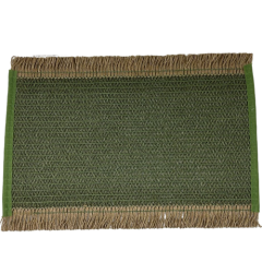 LUGAR AMERICANO FIBRA DE PAPEL RETANGULAR 30X45CM VERDE ED511126