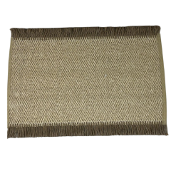 LUGAR AMERICANO FIBRA DE PAPEL RETANGULAR 30X45CM BEJE ED511127
