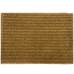 LUGAR AMERICANO FIBRA DE PAPEL RETANGULAR 30X45CM CAFE ED511129