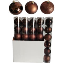 BOLA TUBO NATAL 8CM 6PC MR ED510955