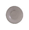 PRATO FUNDO NOEMI PORCELANA 16CM CINZA